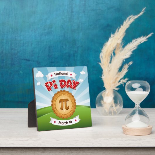 Pi Day Plaque Fotoplatte (InSitu)
