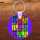 Pi Day POPART Geschenke Schlüsselanhänger (Vorderseite)