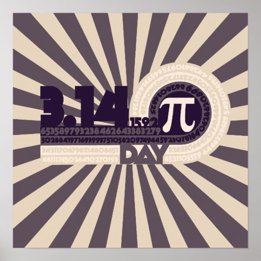 Pi Day Poster (Vorne)