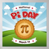 Pi-Day-Poster Poster (Vorne)