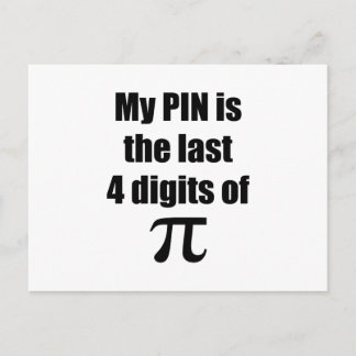 Pi Day Postkarte