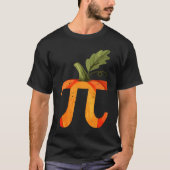 Pi Day Pumpkin Pie Math Spooky Halloween Maths T-Shirt (Vorderseite)