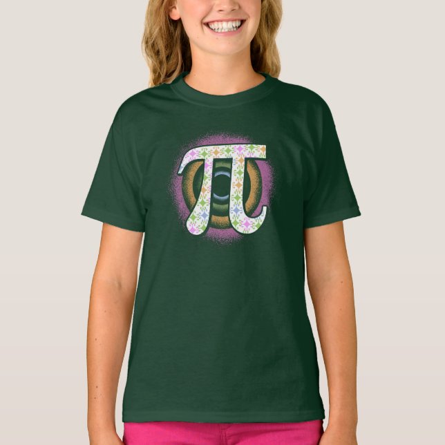 Pi Day Science Nerd Fun Mah T-Shirt (Vorderseite)