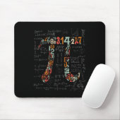 Pi Day Shirt Pi Numbers Math Teacher 3.14 Gift Boy Mousepad (Mit Mouse)