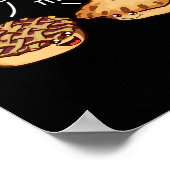 Pi Day Shirt Pi R Squared Formel Math Pie Kawaii Poster (Ecke)