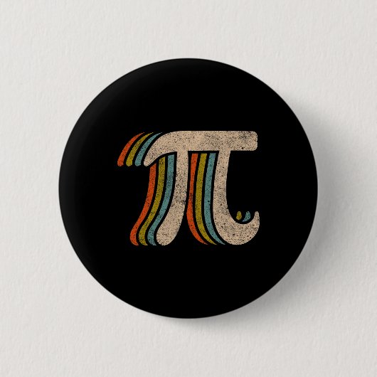 Pi Day Shirt Spiral Pi Mathe Lehrer Student Kinder Button (Vorderseite)