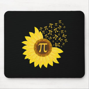Pi Day Sonnenblume - 3.14 - Mathematiklehrer - Pi  Mousepad