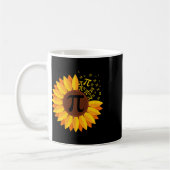 Pi Day Sonnenblume Pi Nummer Symbol Math Themed Sc Kaffeetasse (Links)