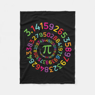 Pi Day Spiral Shirt 3.14159 Frauen Kinder Männer M Fleecedecke