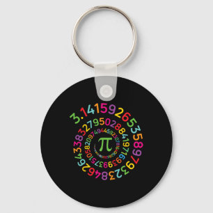 Pi Day Spiral Shirt 3.14159 Frauen Kinder Männer M Schlüsselanhänger