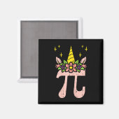 Pi Day Symbol Unicorn Head Niedlich 314 Math Pun G Magnet (Vorderseite/Rückseite)