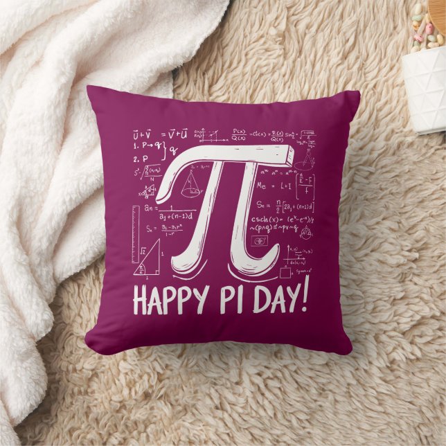 Pi Day Throw Kissen - Gemütlich & Fun Mathe Lover (Decke)