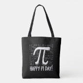 Pi Day Tote Bag - Chic and Practice Mathe Lover Tasche (Rückseite)