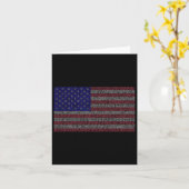 Pi Day Usa Flag Math 3.14 März 14. Karte (Gelbe Blume)