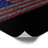 Pi Day Usa Flag Math 3.14 März 14. Poster (Ecke)