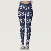 pi Digits mathematische Liebe pi= 3,14159 pi Day B Leggings (Vorderseite)