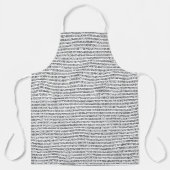 Pi Digits pi Infinite Numbers Muster Pi Day Schürze (Vorderseite)