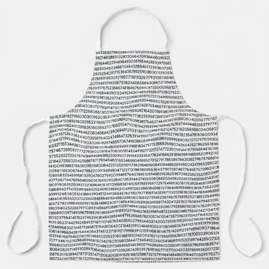 Pi Digits pi Infinite Numbers Muster Pi Day Schürze (Vorderseite)