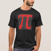pi dunkel T-Shirt (Vorderseite)
