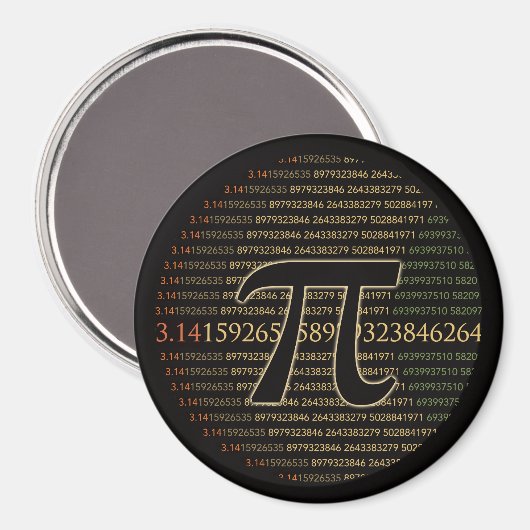 Pi Eclipse Magnet (Vorderseite/Rückseite)