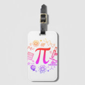 Pi Enthusiasten Gepäckanhänger (Vorderseite Vertikal)