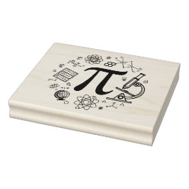 Pi Enthusiasten Gummistempel