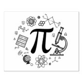 Pi Enthusiasten Gummistempel (Prägung)