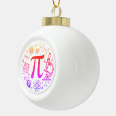 Pi Enthusiasten Keramik Kugel-Ornament (Rechts)