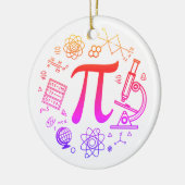 Pi Enthusiasten Keramik Ornament (Links)