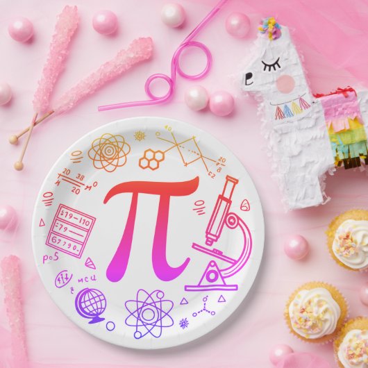 Pi Enthusiasten Pappteller (Party)