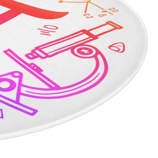 Pi Enthusiasten Schneidebrett (Ecke)