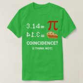 Pi Equals Pie Funny Math Pun Pi Day T-Shirt (Design vorne)