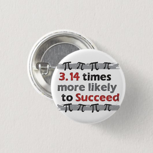 Pi Erfolg Button (Vorne & Hinten)