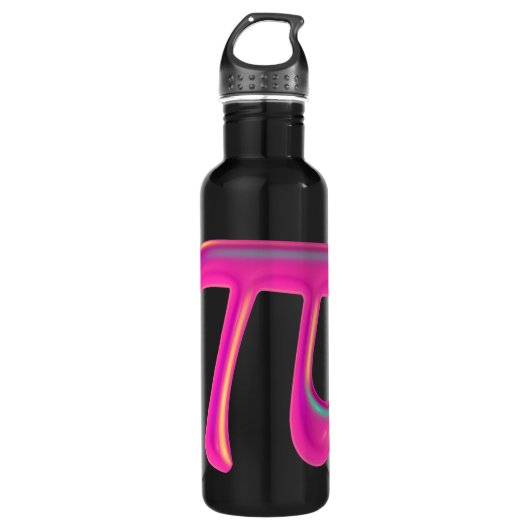 Pi Expo Pink Trinkflasche (Vorderseite)