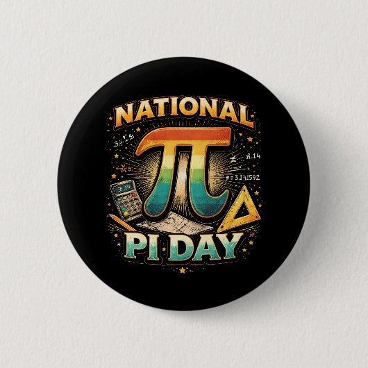 Pi feiern button (Vorderseite)