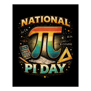 Pi feiern poster