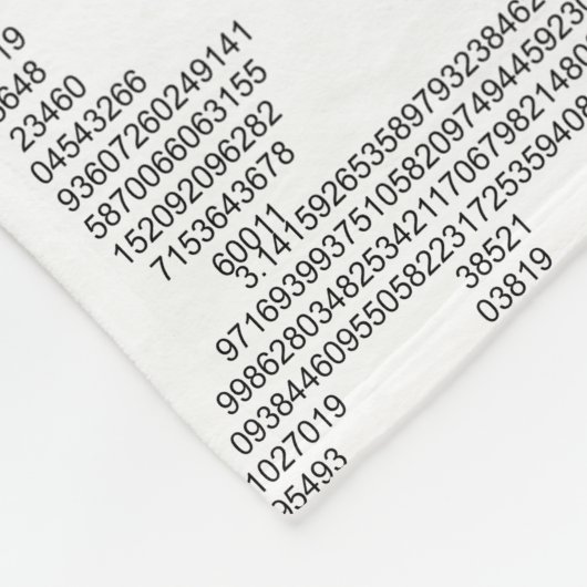 Pi Fleecedecke (Ecke)