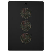 Pi Galaxy Klemmbrett (Rückseite)