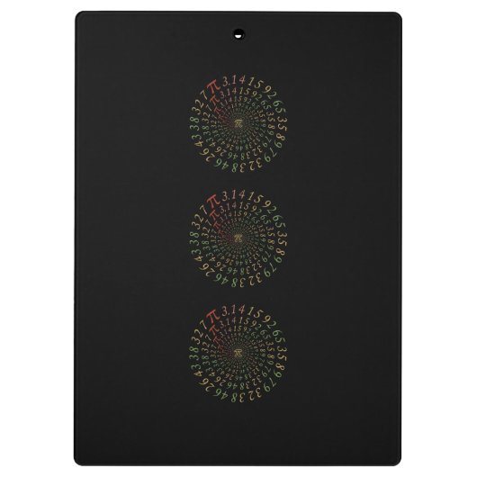 Pi Galaxy Klemmbrett (Rückseite)