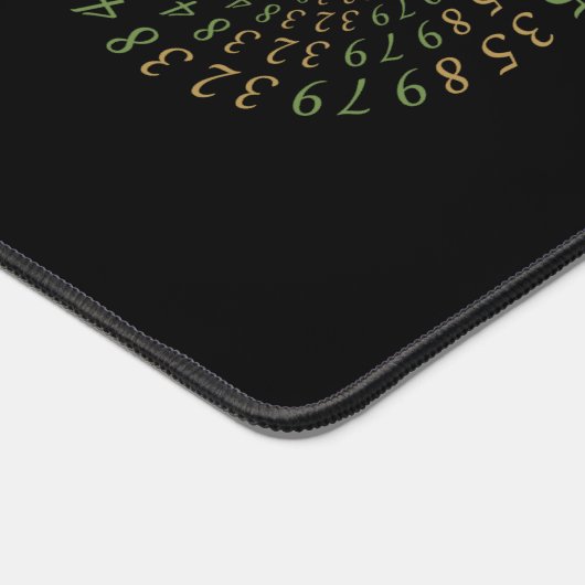 Pi Galaxy Schreibtischunterlage (Ecke)