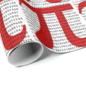 Pi Geschenkpapier (Rolleneckpunkt)
