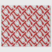 Pi Geschenkpapier (Flach)