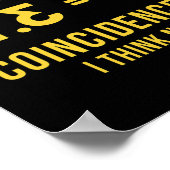 Pi Happy Pi Day Poster (Ecke)