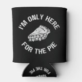 Pi Ich bin nur für den Kuchen-Funny hier Dosenkühler (Rückseite)