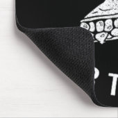 Pi Ich bin nur für den Kuchen-Funny hier Mousepad (Ecke)