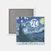 Pi im Himmel Magnet (Vorderseite/Rückseite)