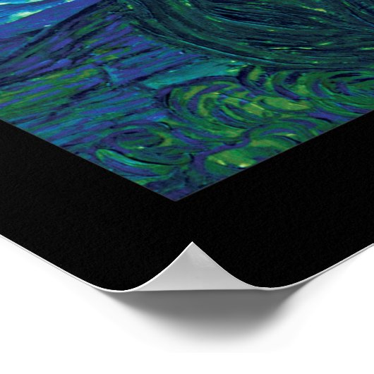 Pi im Himmel Poster (Ecke)