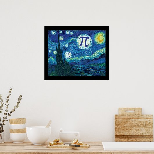 Pi im Himmel Poster (Küche)