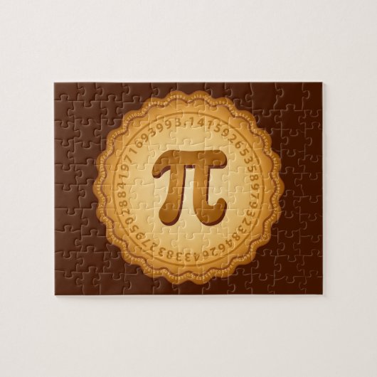 Pi in einem PIE Puzzle (Horizontal)