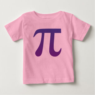 Pi in Lila Baby T-shirt